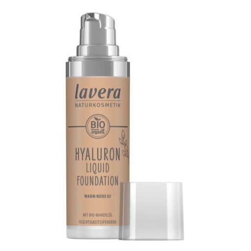 [4021457645350] Maquillaje Fluido Hyalur Warm Nude 03  30 ml. (LaVera)