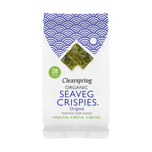 [5021554002604] Snack alga Nori tostada 4 Grs. (Clearspring)
