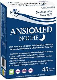 [8427268117943] Ansiomed Noche 45 Cáps. (Bioserum)