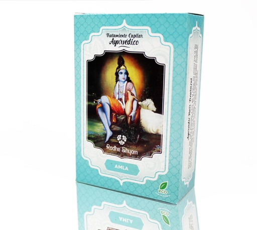 [8423645350101] Champu Amla Ayurvedico Polvo 100 Grs. (Radhe Shyam)