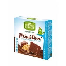 [3268350120725] Mini Galletas de Chocolate con Leche Bio 150 Grs. (Le Moulin Du Pivert)