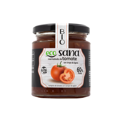 [8436601100658] Mermelada Extra Tomate Sin azucar Bio 255 Gr (Ecosana)