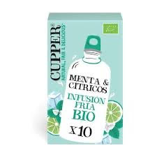 [5021991943836] Infusion Fria Menta Citricos Bio 10 Bolsitas (Cupper)