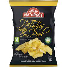 [8428159006544] Patatas Fritas Con Piel 125 Grs (Natursoy)