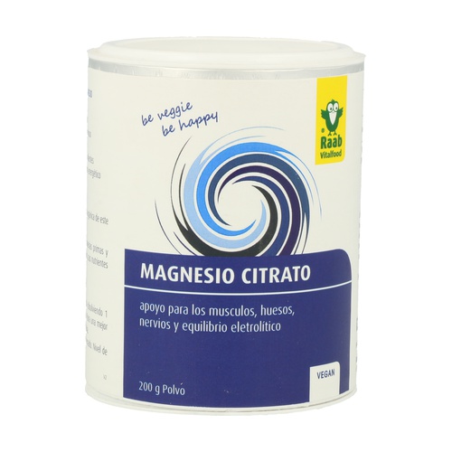 [4019839840318] Citrato de Magnesio 200 gr. polvo (Raab)