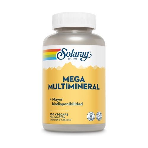 [076280167245] Mega Multimineral 120 Caps. (Solaray)