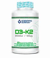 [8491366275898] Vitamina D3 + K2 60 perlas (Scientiffic Nutrition)