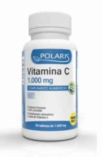 [8436583620533] Vitamina C 1000 Mg. 120 Tabletas (Polaris) (copia)