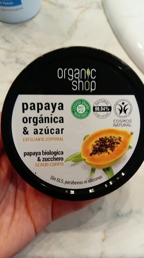 [4743318166841] Exfoliante Corporal Crema Frambuesa 250Ml.(Organic Shop) (copia)